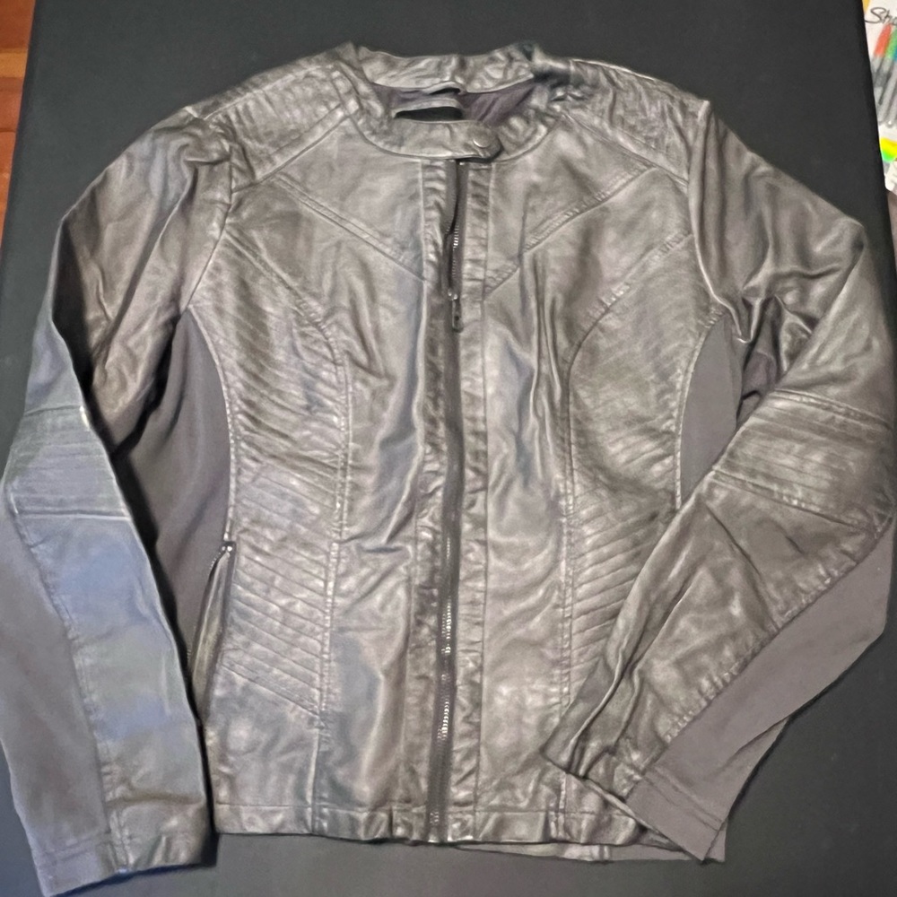 Maurice’s Faux Leather Biker Jacket